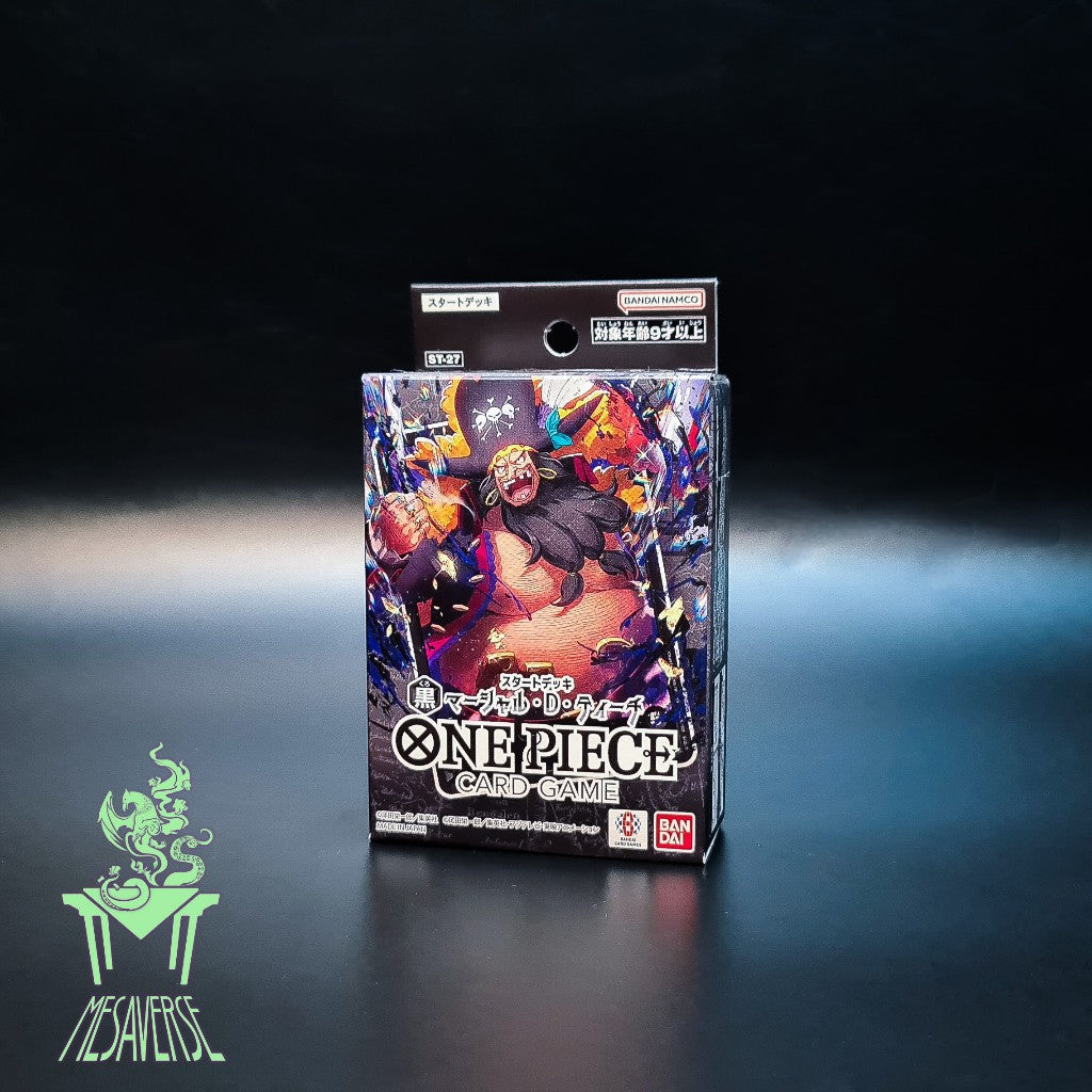 ONE PIECE Card Game Start Deck Black Marshall D. Teach [ST-27]