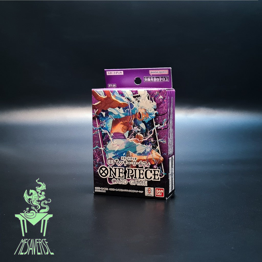 ONE PIECE Card Game Start Deck Purple/Black Monkey D. Luffy [ST-26]