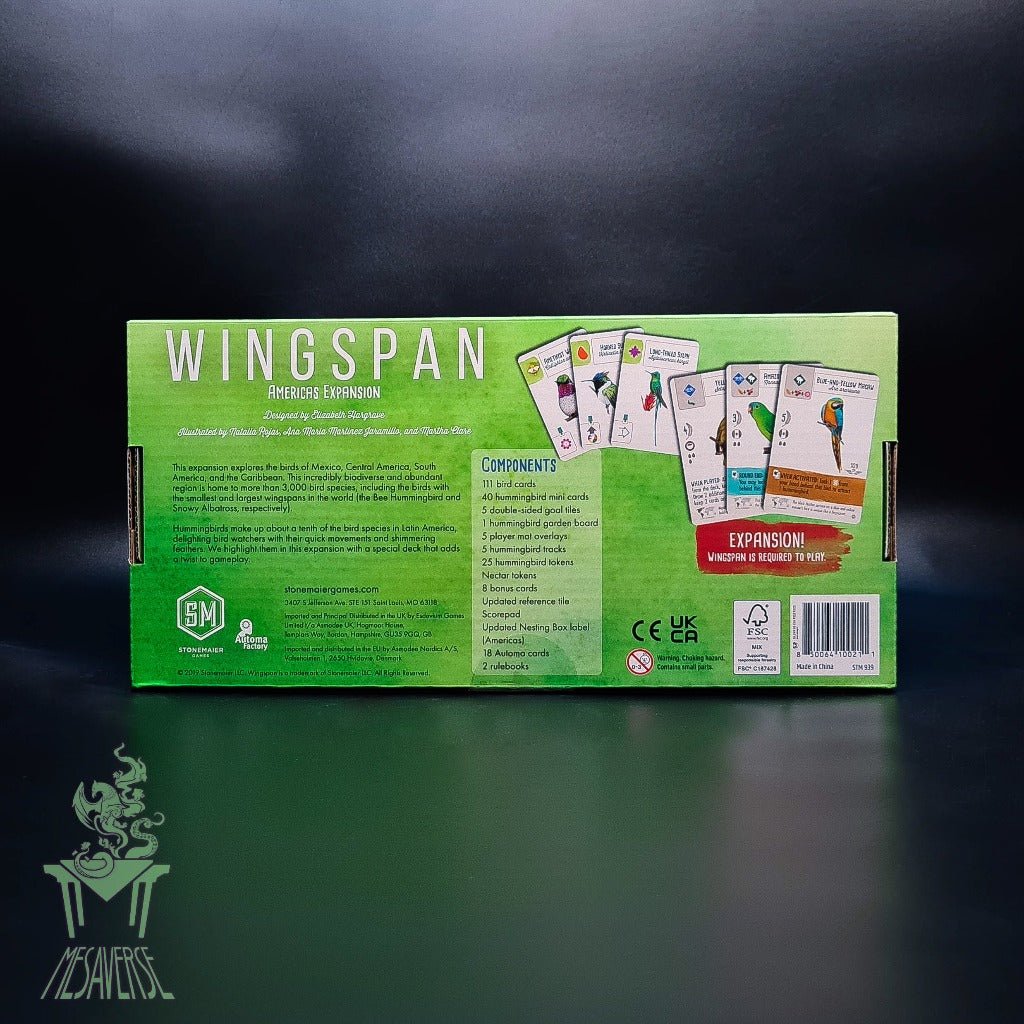 Wingspan: Americas Expansion
