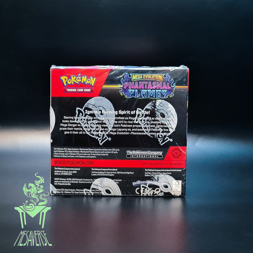 Pokemon TCG:Scarlet & Violet Phantasmal Flames Booster Box