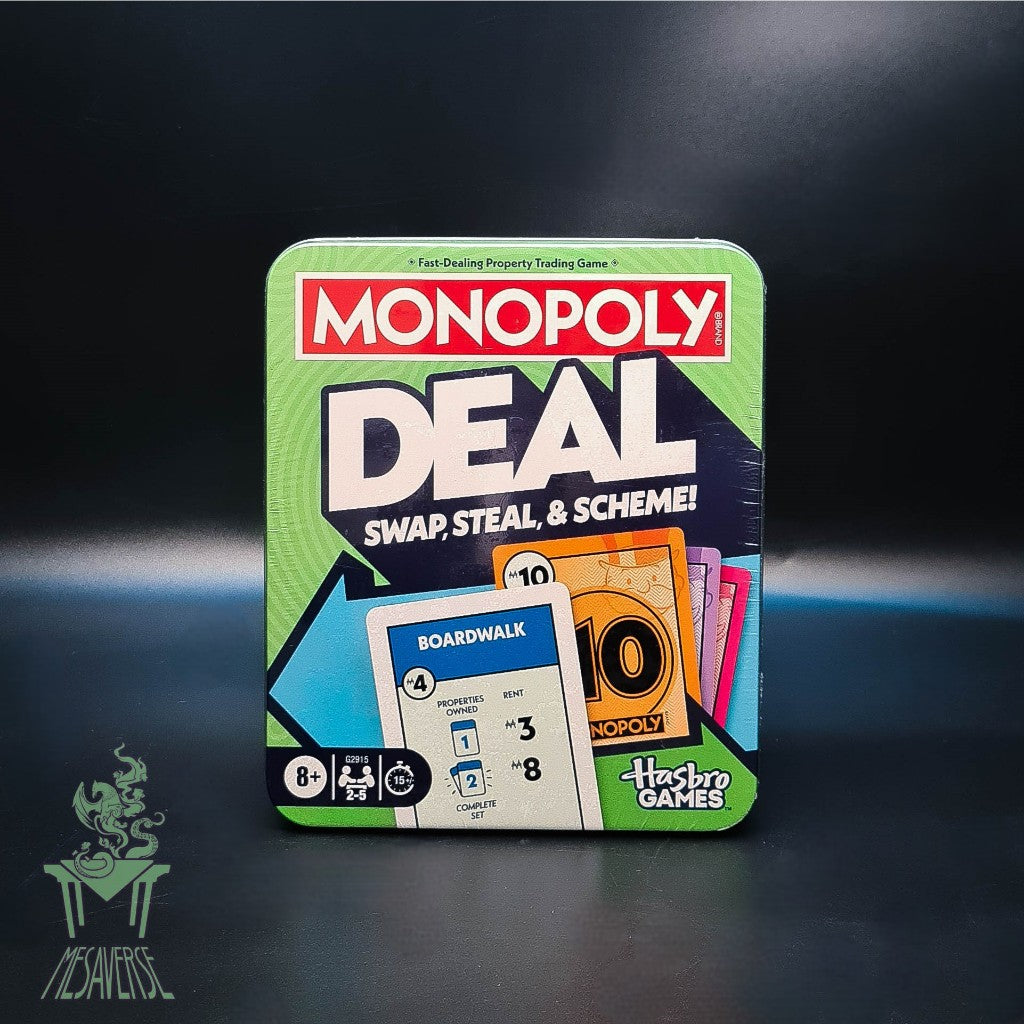 Monopoly Deal Collectible Storage Tin