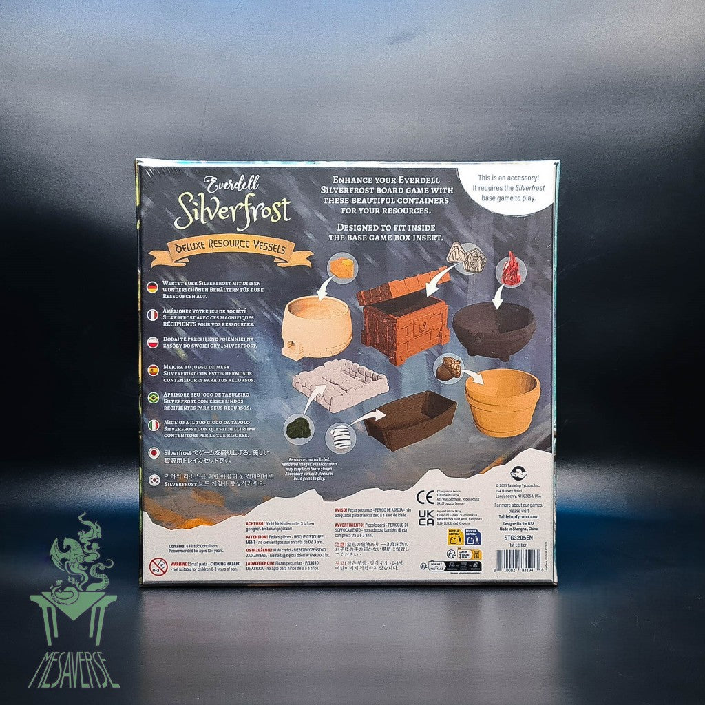 Everdell: Silverfrost Deluxe Resource Vessels