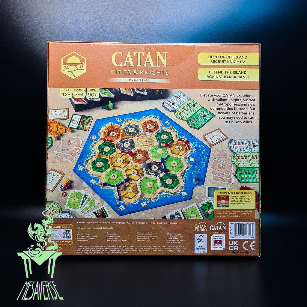 CATAN: Cities & Knights 6th Edition