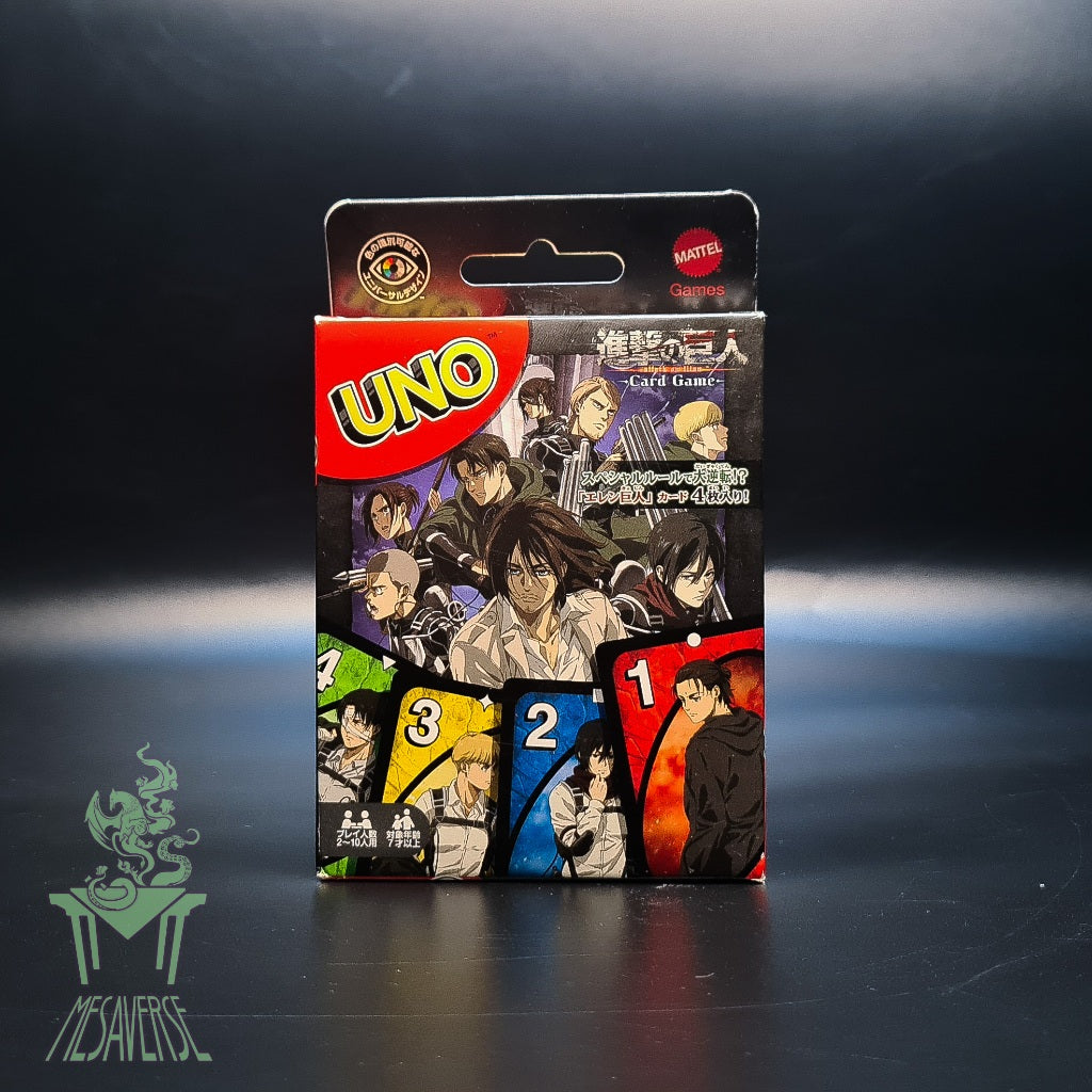 UNO: Attack on Titan Japanese Exclusive