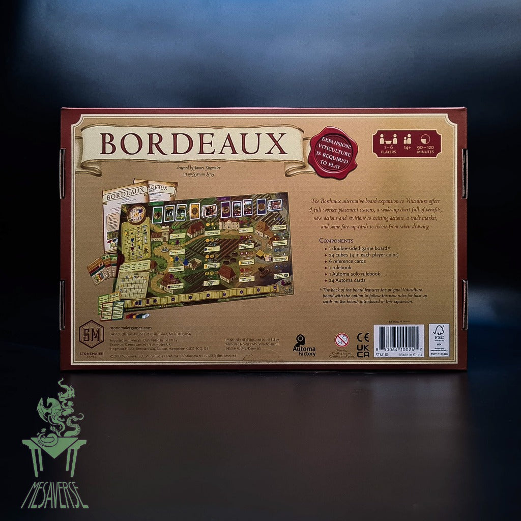 Viticulture: Bordeaux Expansion