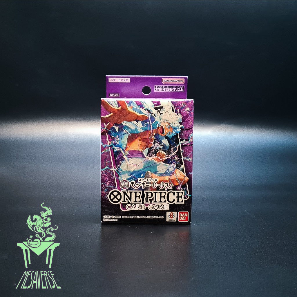 ONE PIECE Card Game Start Deck Purple/Black Monkey D. Luffy [ST-26]