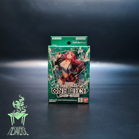 ONE PIECE Card Game Start Deck Green Jewelry Bonny [ST-24]
