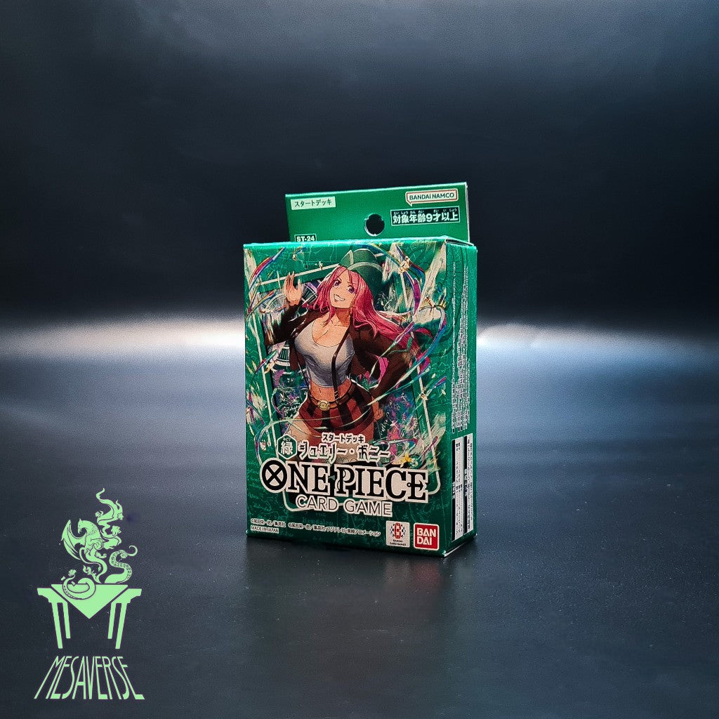 ONE PIECE Card Game Start Deck Green Jewelry Bonny [ST-24]