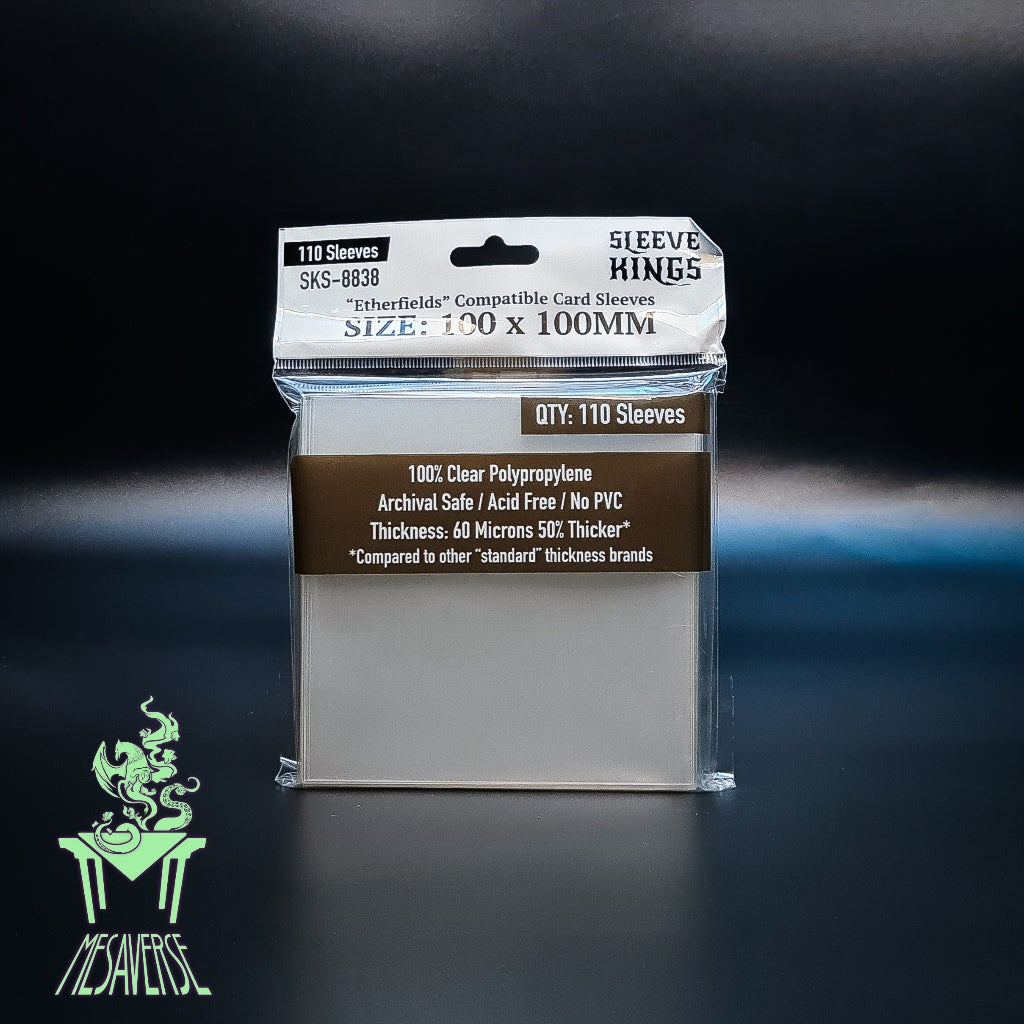 Sleeve Kings Premium Cards Sleeves 100x100mm