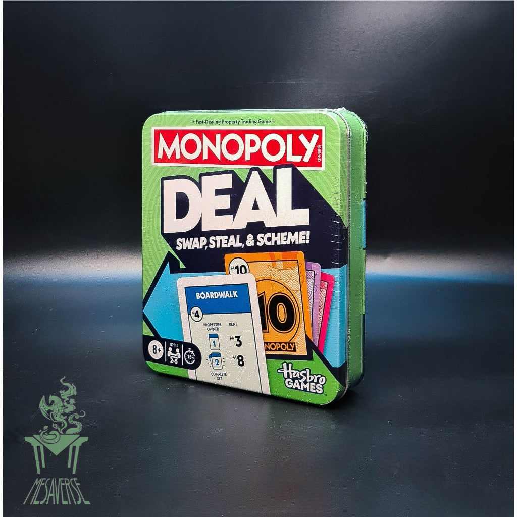 Monopoly Deal Collectible Storage Tin