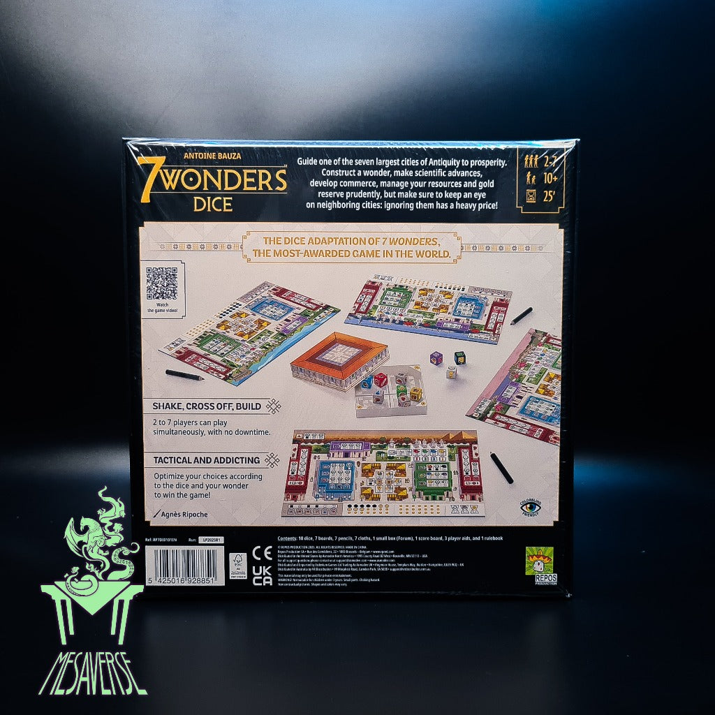 7 Wonders Dice