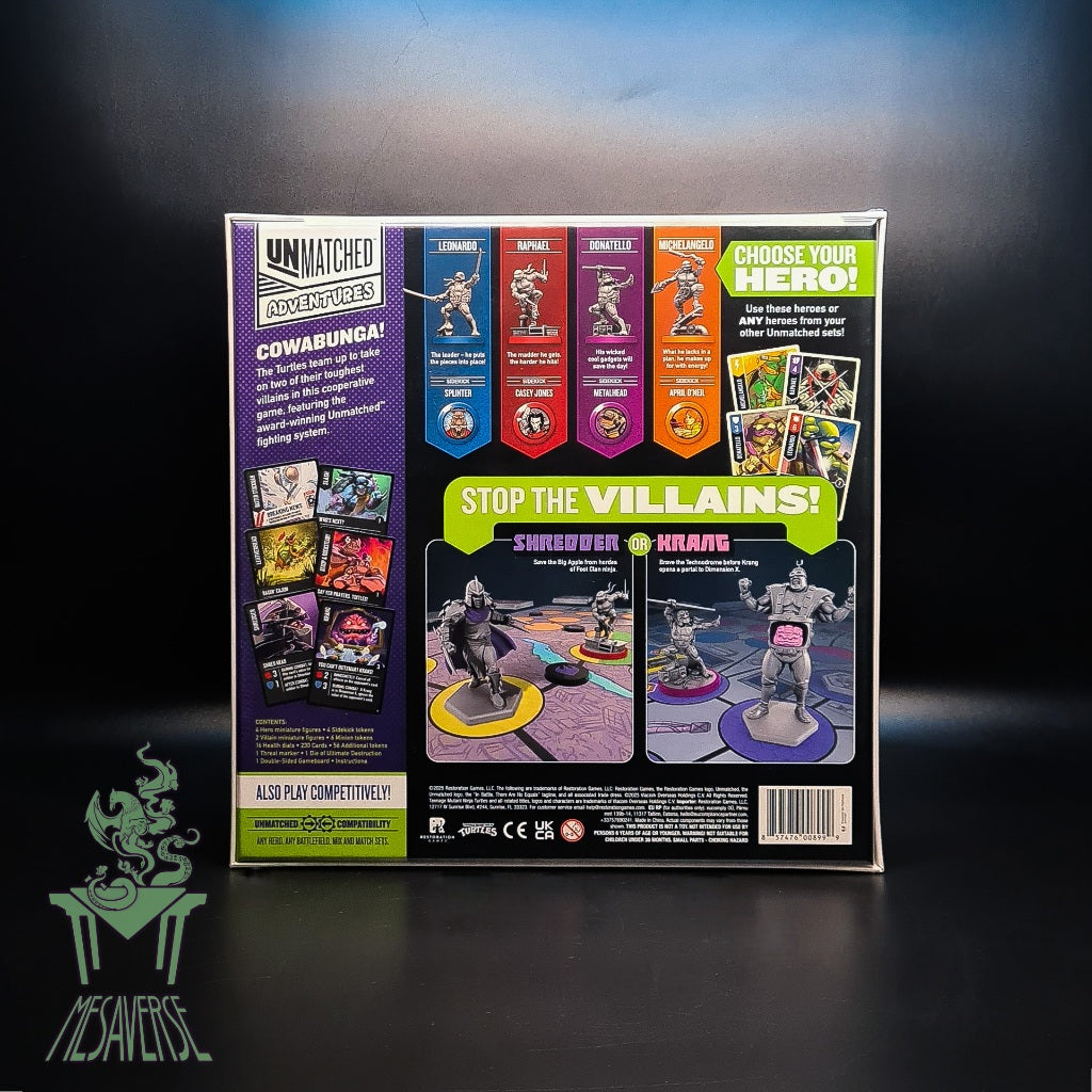 Unmatched Adventures: Teenage Mutant Ninja Turtles (Restoration Edition)