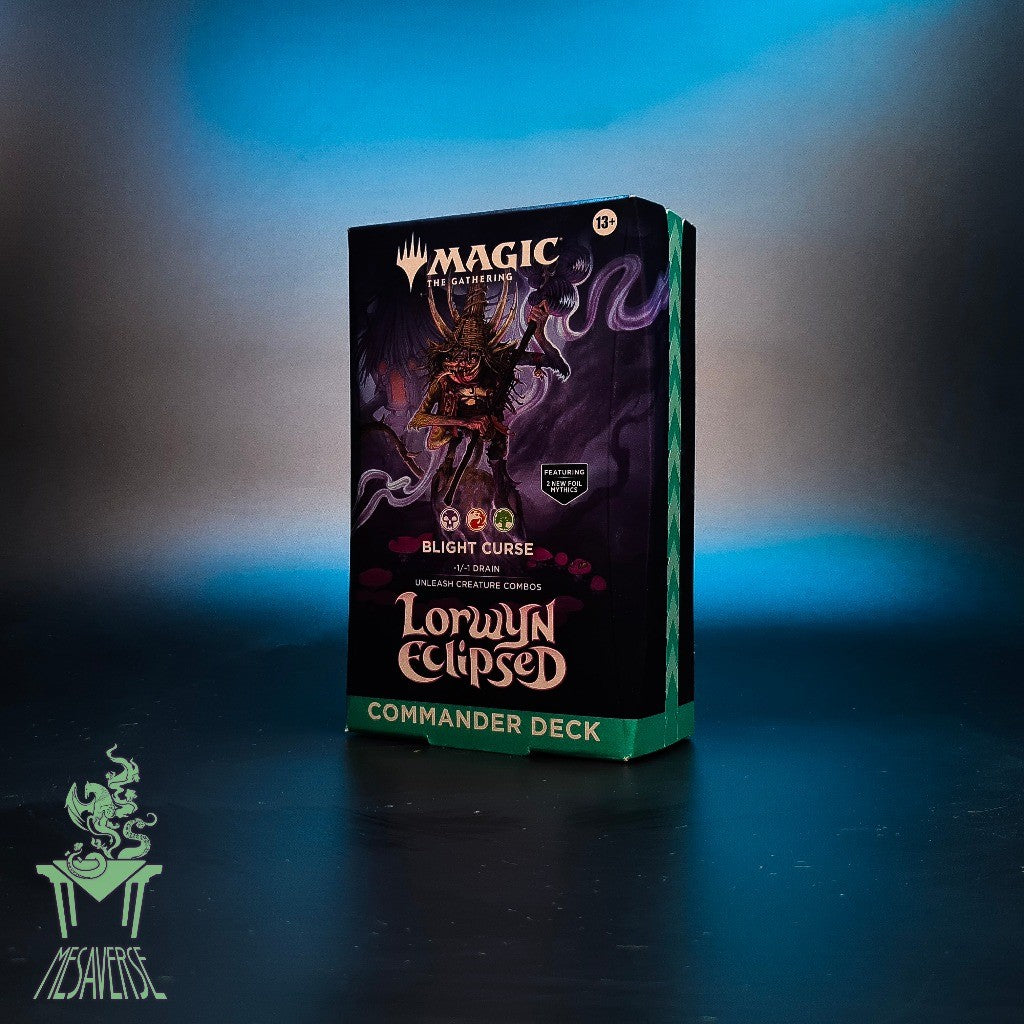Magic The Gathering: Blight Curse - (Lorwyn Eclipsed) Commander Deck