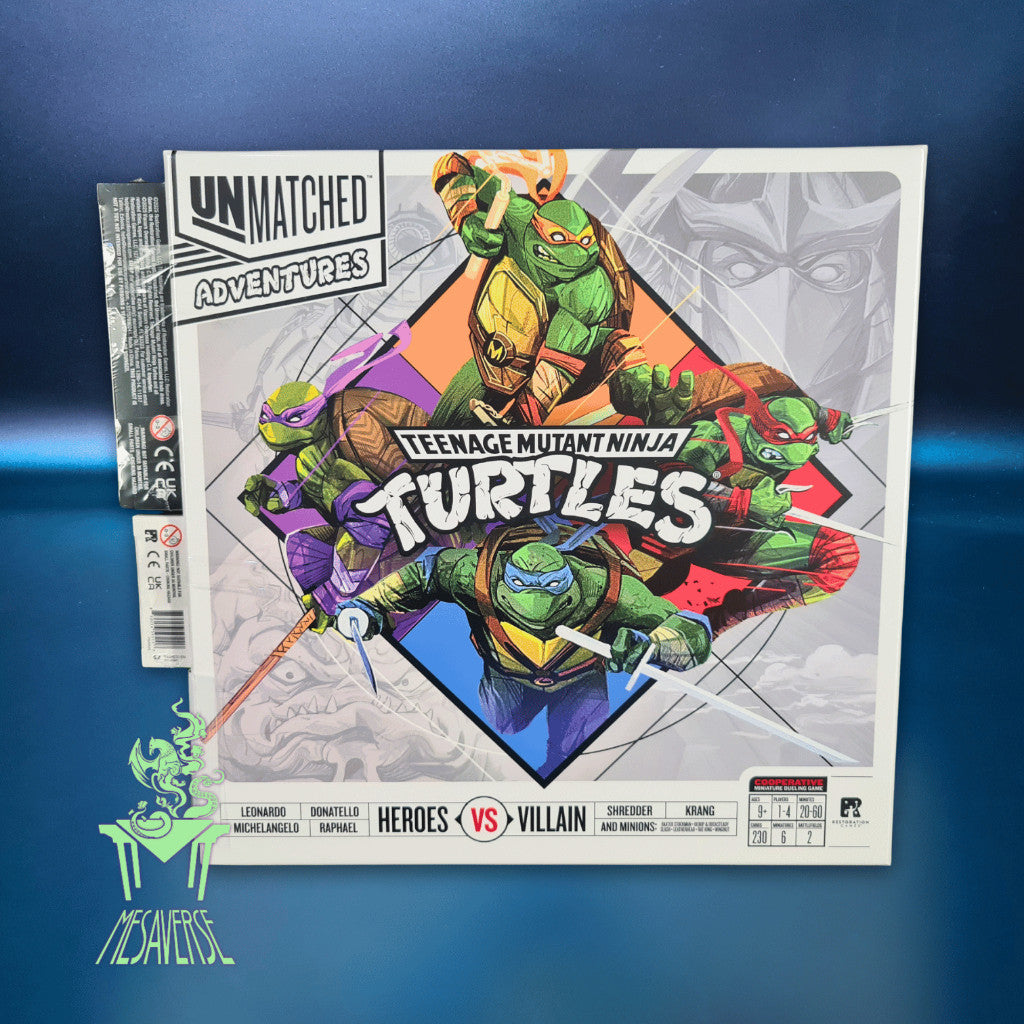Unmatched Adventures: Teenage Mutant Ninja Turtles Pizza-Rama Pledge plus Villain deck