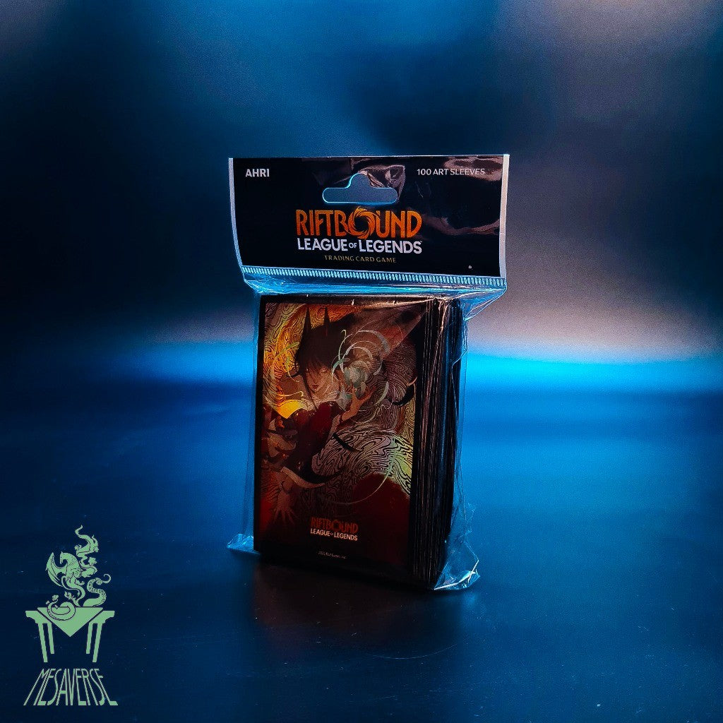 Riftbound: League of Legends TCG - Ahri Art Sleeves 100 Pcs.