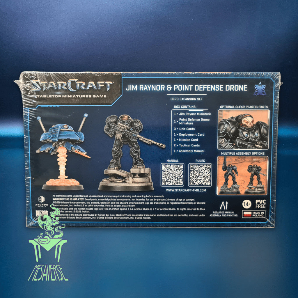 StarCraft: Jim Raynor & Point Defense Drone