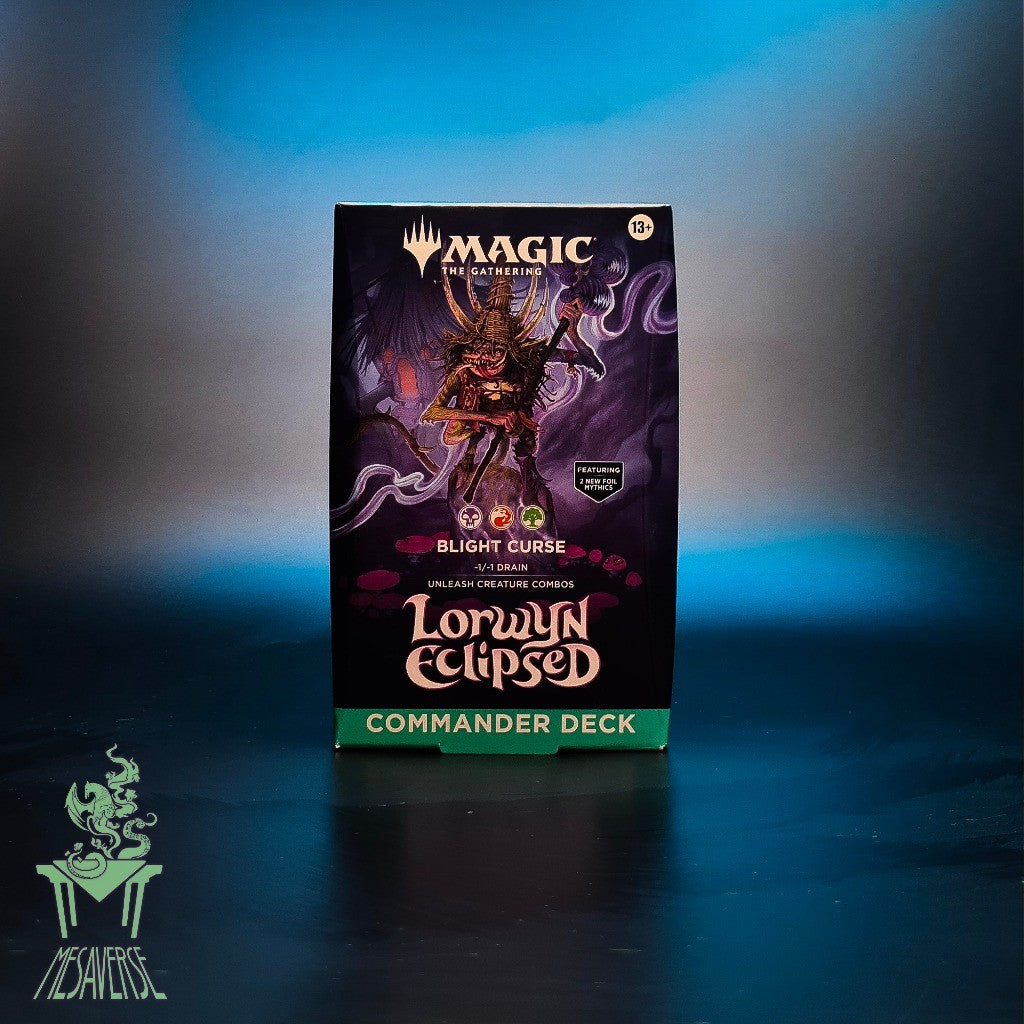 Magic The Gathering: Blight Curse - (Lorwyn Eclipsed) Commander Deck