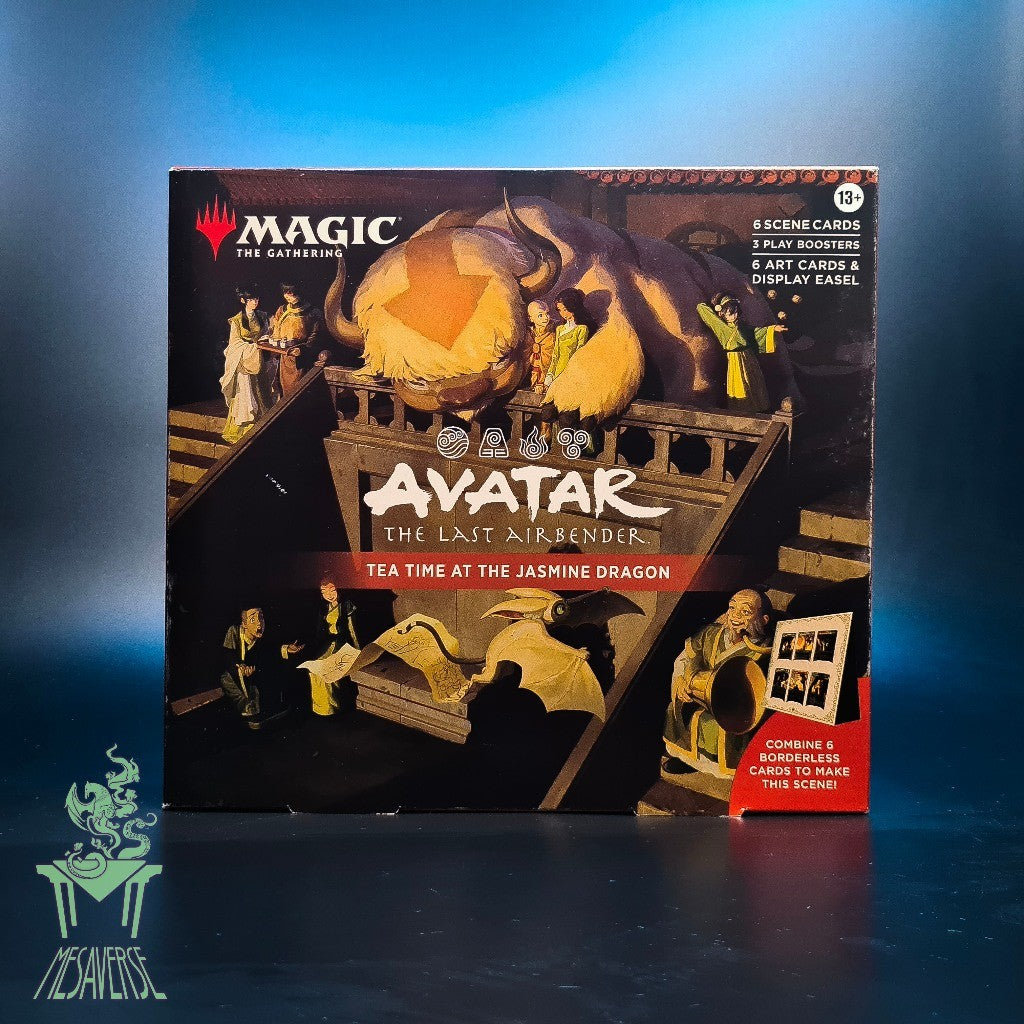 Magic The Gathering: Avatar The Last Airbender - Tea Time at The Jasmine Dragon Scene Box