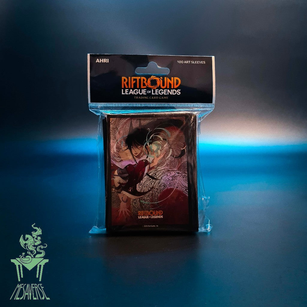 Riftbound: League of Legends TCG - Ahri Art Sleeves 100 Pcs.