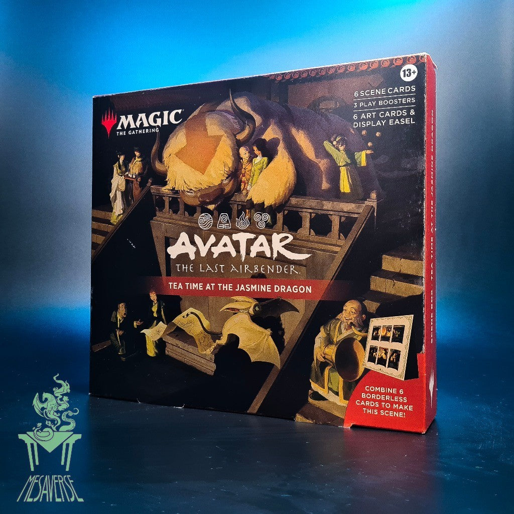 Magic The Gathering: Avatar The Last Airbender - Tea Time at The Jasmine Dragon Scene Box
