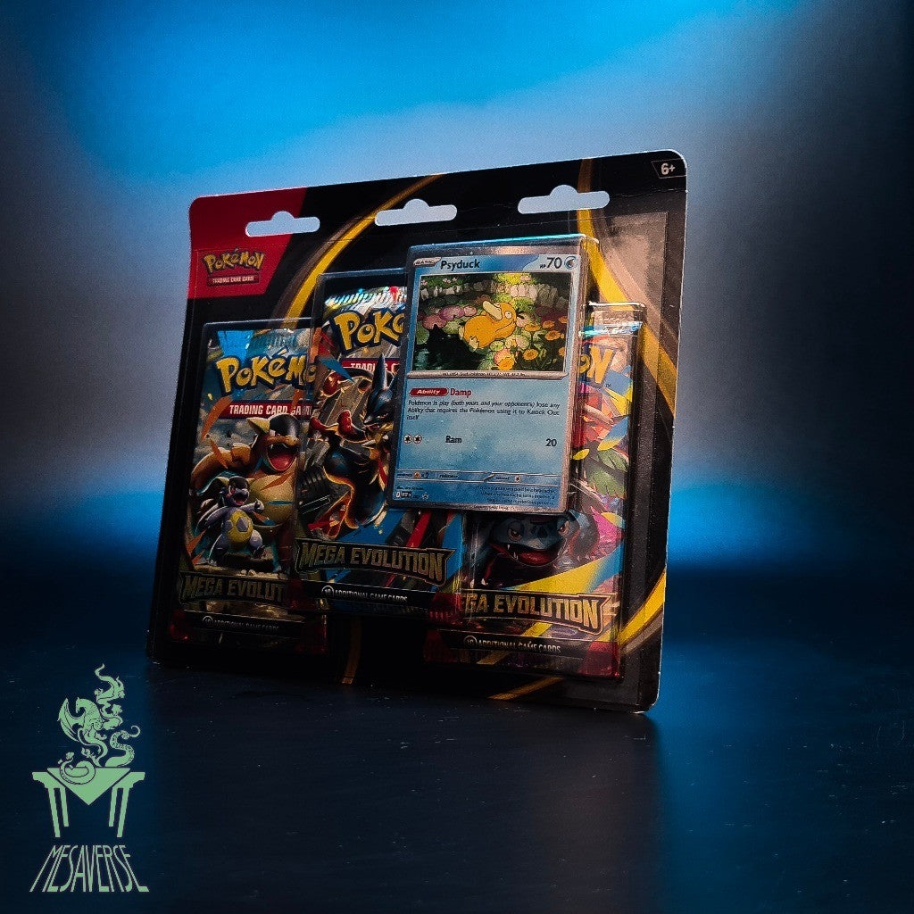 Pokemon: Mega Evolution TCG - 3 Packs Blister