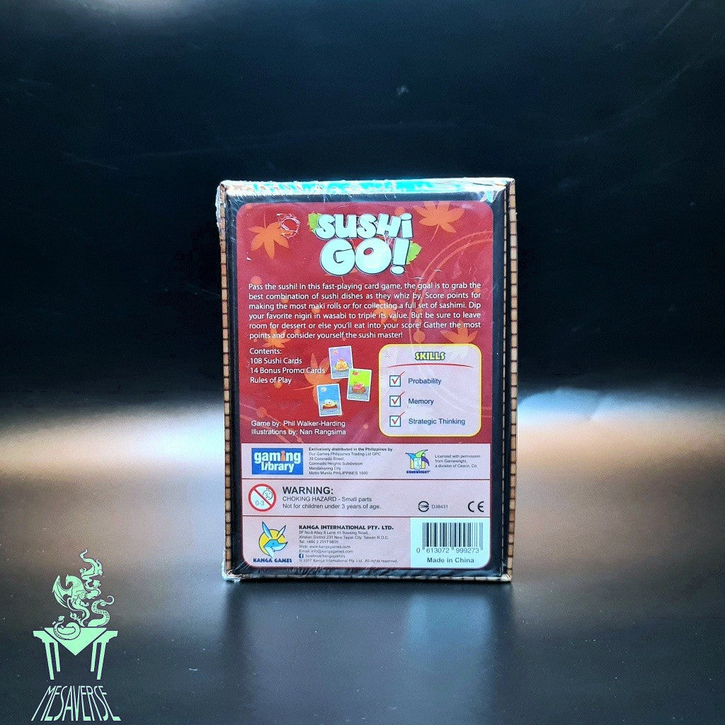 Sushi Go! - The Pick and Pass Card Game