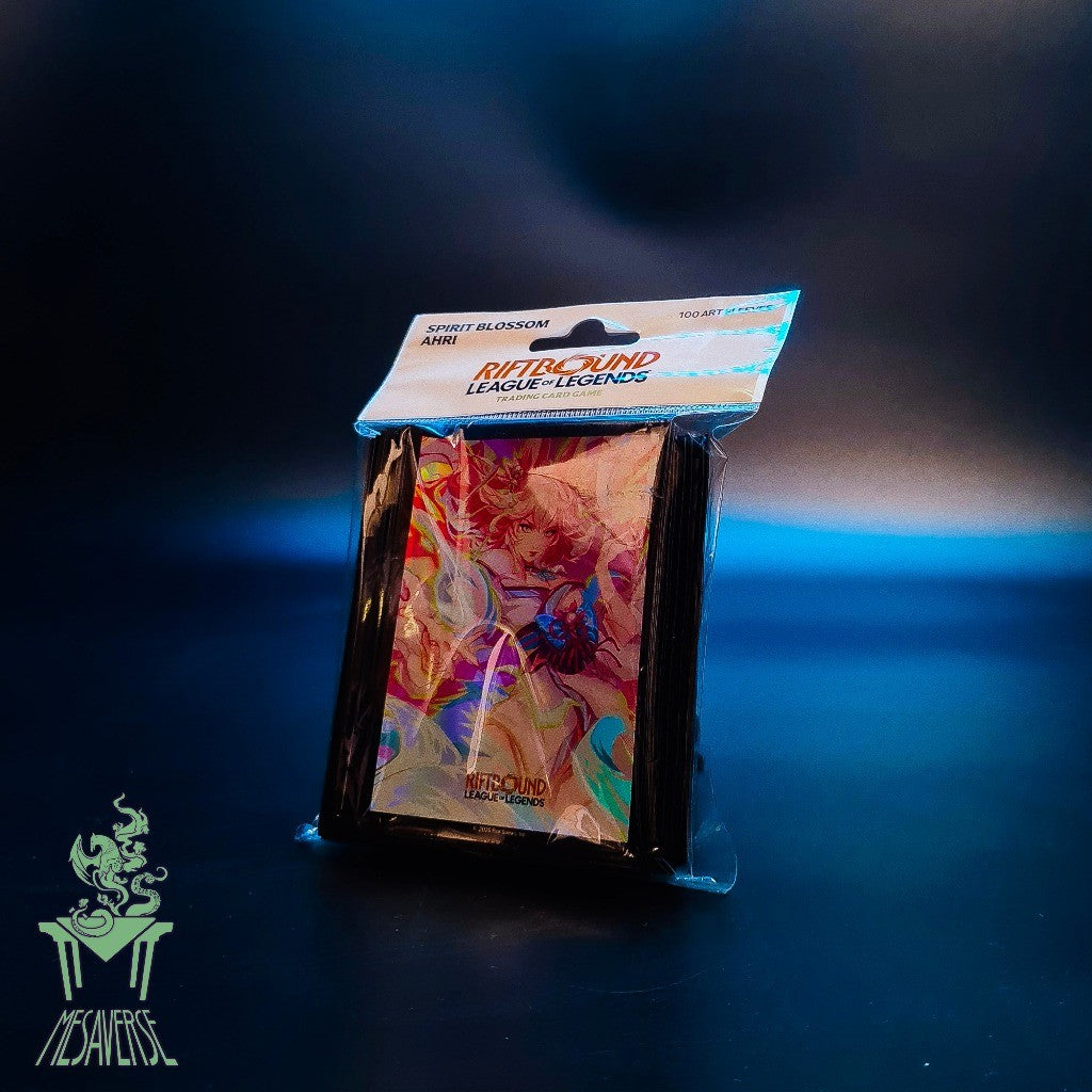 Riftbound: League of Legends TCG - Spirit Blossom Ahri Art Sleeves 100 Pcs.