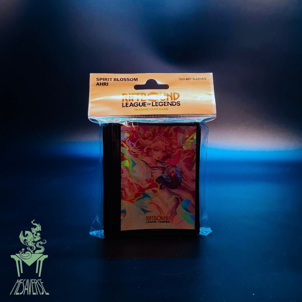 Riftbound: League of Legends TCG - Spirit Blossom Ahri Art Sleeves 100 Pcs.