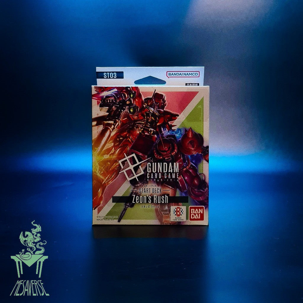 Gundam Card Game Starter Deck - Zeon's Rush ST03