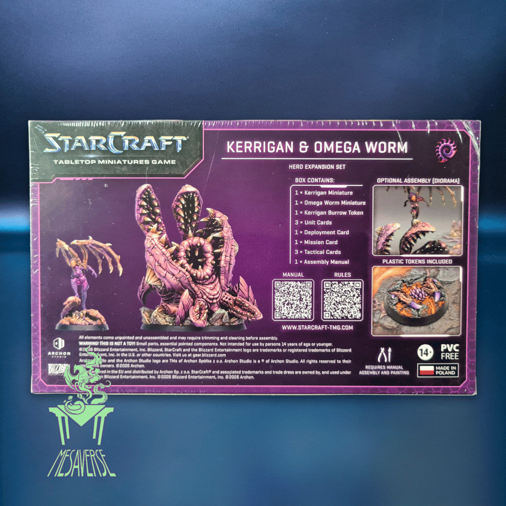 StarCraft: Kerrigan & Omega Worm