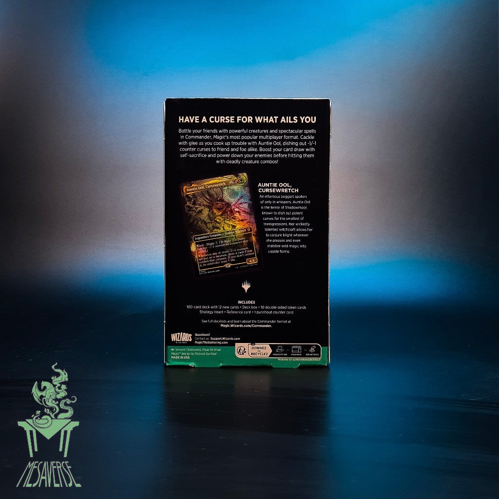 Magic The Gathering: Blight Curse - (Lorwyn Eclipsed) Commander Deck