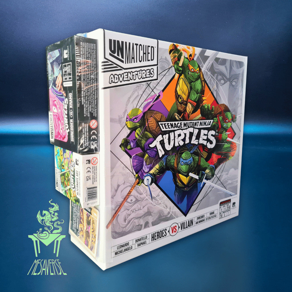Unmatched Adventures: Teenage Mutant Ninja Turtles Pizza-Rama Pledge plus Villain deck
